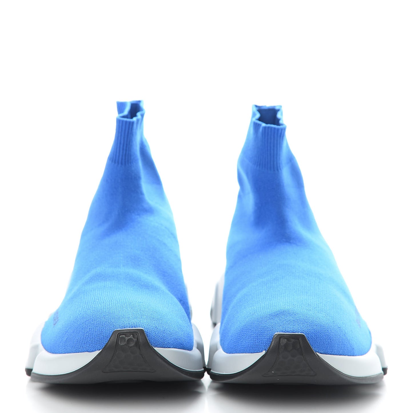 Neoprene Knit Mens Speed Sneakers 39 Bleu