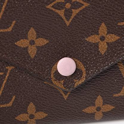 Louis Vuitton Monogram Victorine Wallet Rose Ballerine 8 of 9