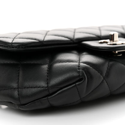 Chanel Calfskin Quilted CC Uniform Flap Belt Bag Black 10 of 11