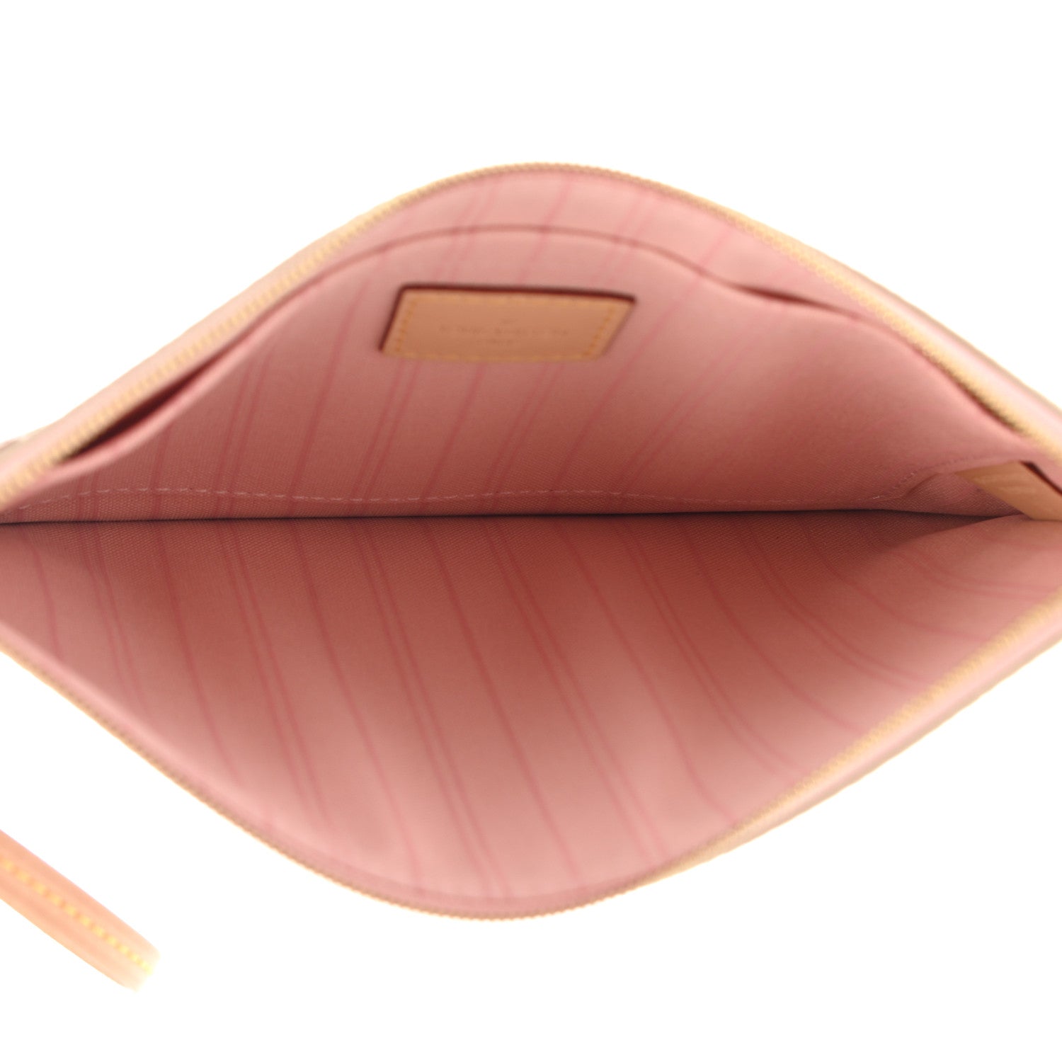 Louis Vuitton Damier Azur Neverfull MM GM Pochette Rose Ballerine 5 of 8