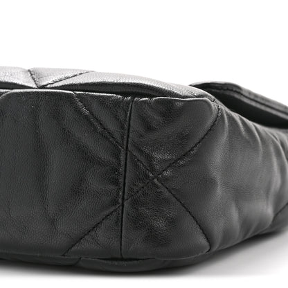 Chanel Goatskin Quilted Medium Chanel 19 Flap Black 10 of 14
