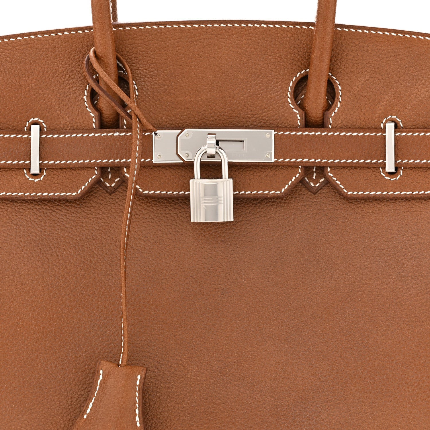 Hermes Natural Barenia Faubourg Birkin 30 Fauve 8 of 12