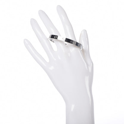 Cartier 18K White Gold LOVE Bracelet 16 2 of 5