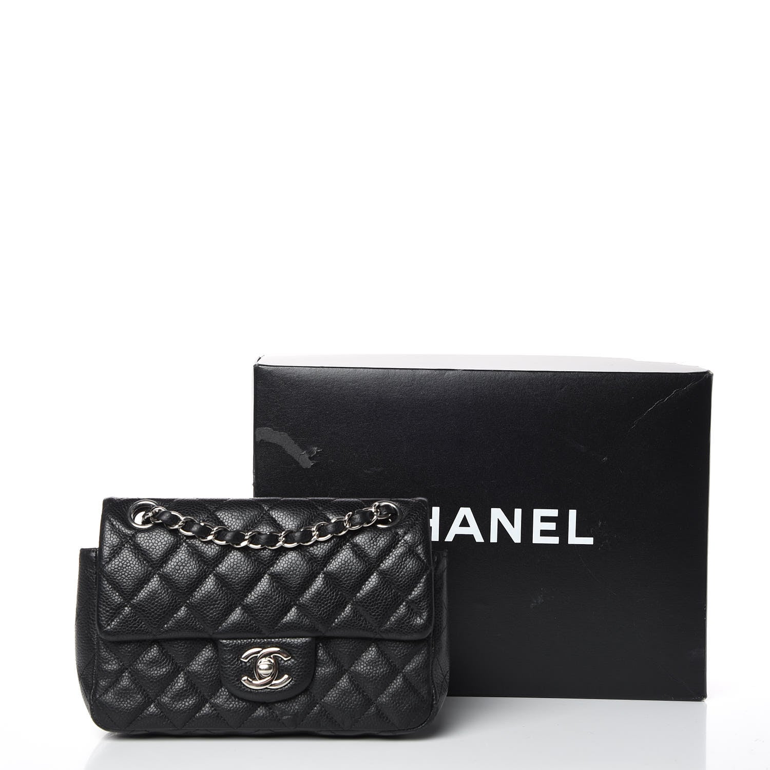 Chanel Caviar Quilted Mini Rectangular Flap Black 20 of 20