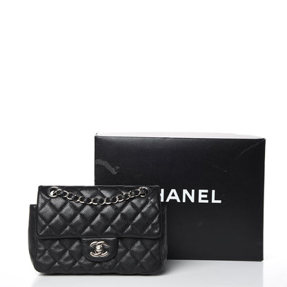 Chanel Caviar Quilted Mini Rectangular Flap Black 20 of 20