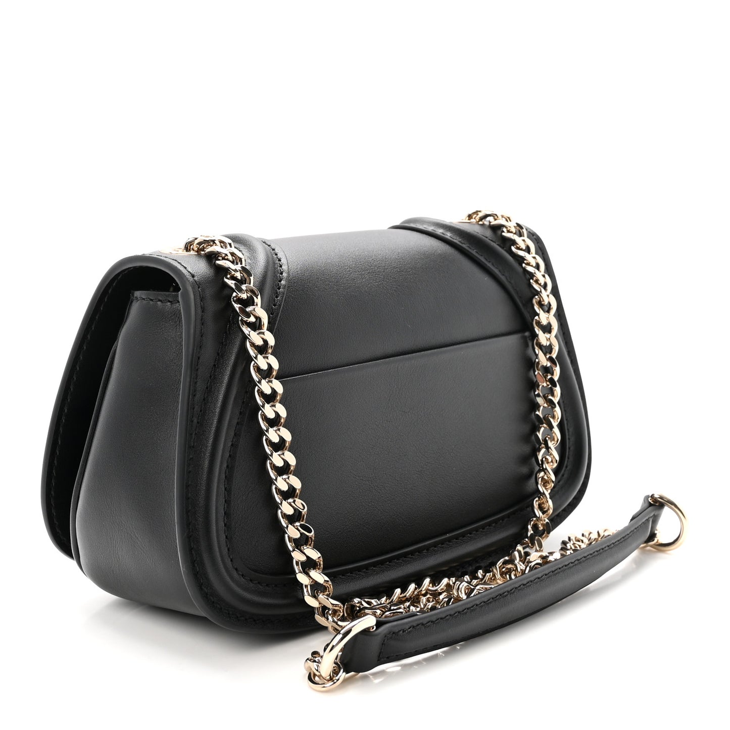 Calfskin Blondie Small Shoulder Bag Black