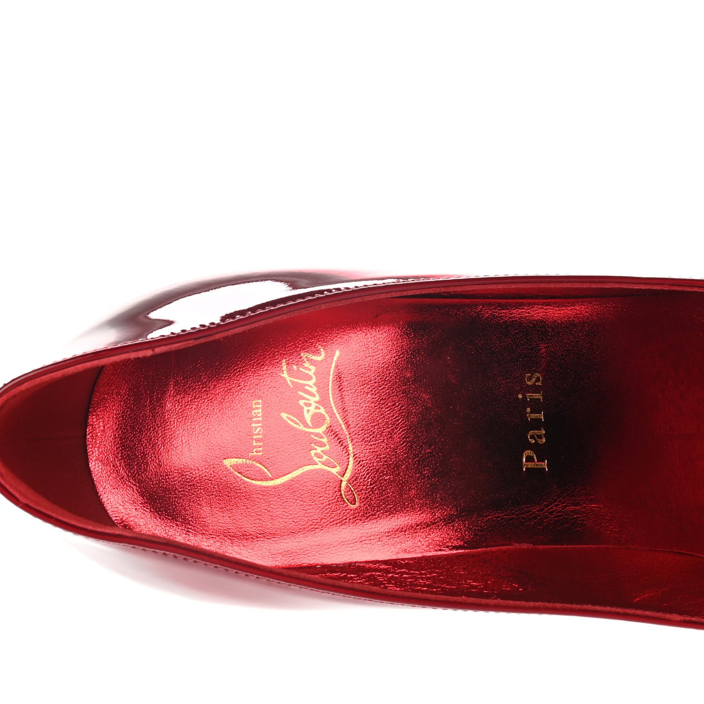 Metallic Patent Psychic So Kate 100 Pumps 37.5 Loubi