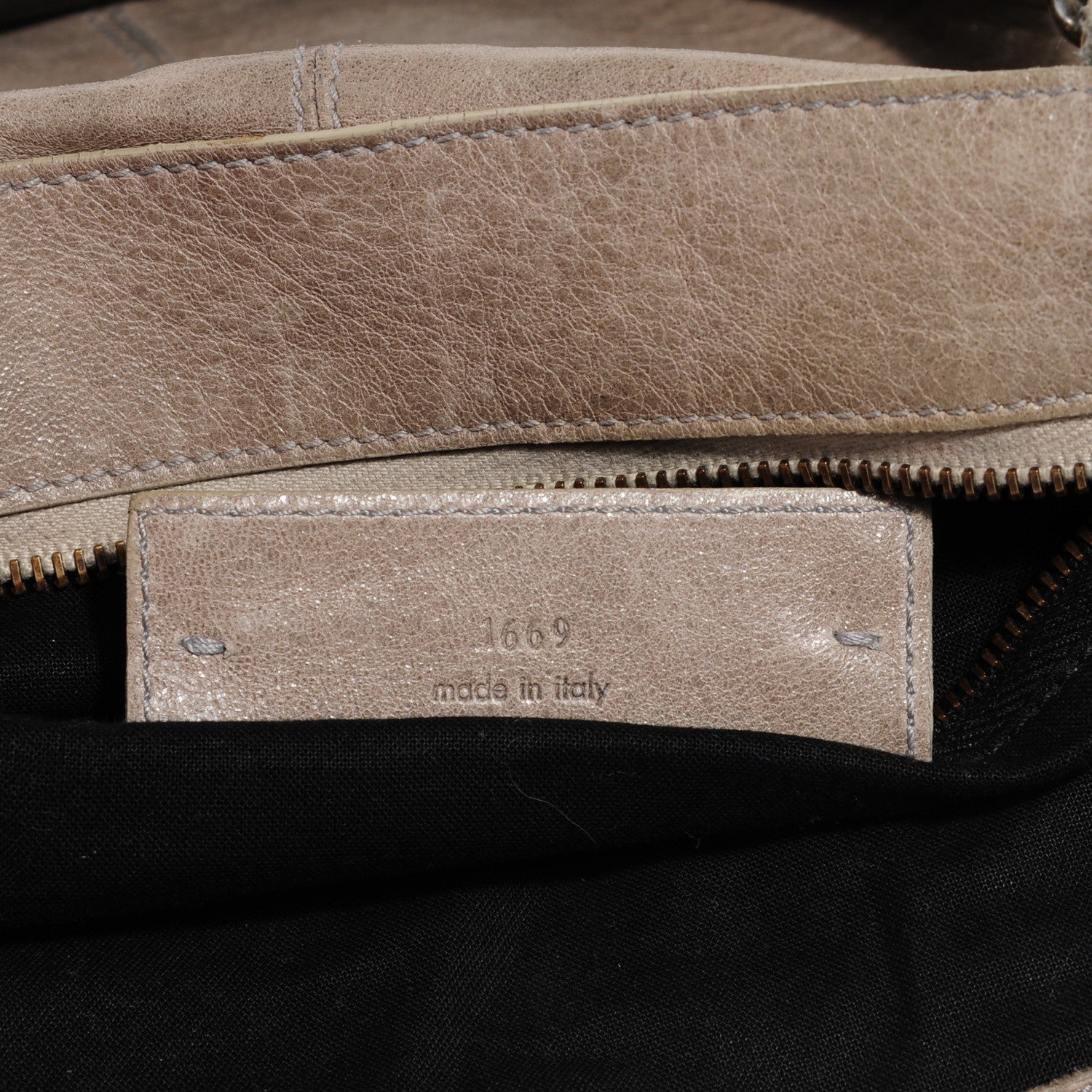 Balenciaga Chevre Classic Hardware Work Greige 2 of 10