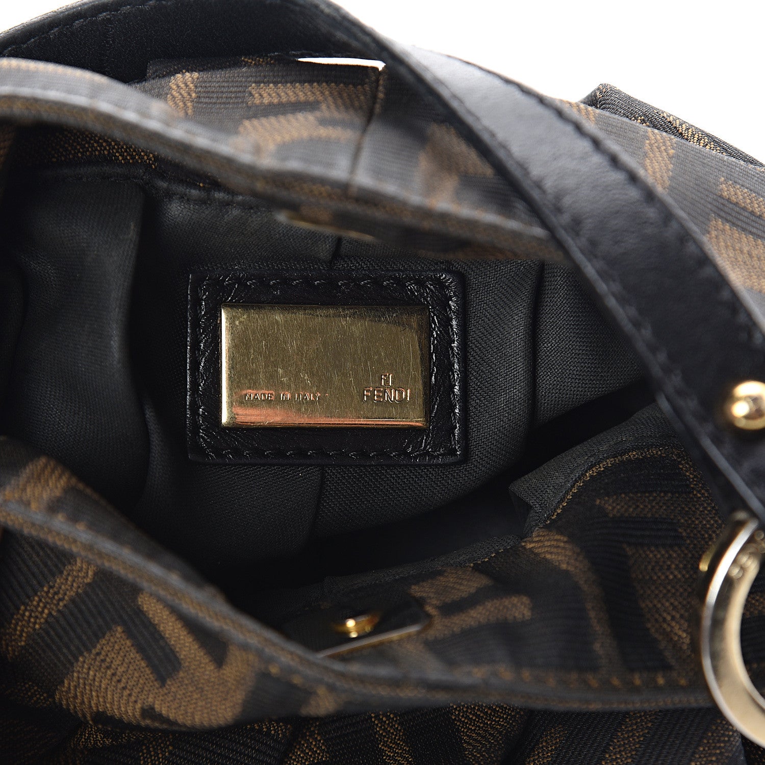 Fendi Zucca Mini Chef Hobo Tobacco 5 of 8