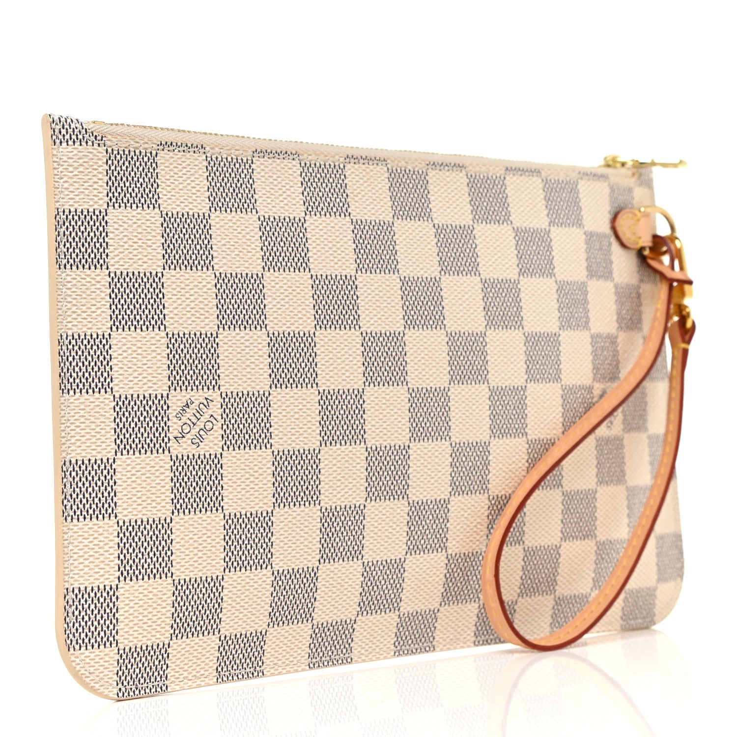 Louis Vuitton Damier Azur Neverfull MM GM Pochette 3 of 10
