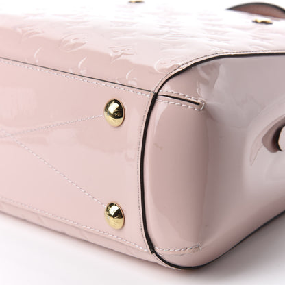 Louis Vuitton Vernis Montaigne BB Rose Ballerine 7 of 14