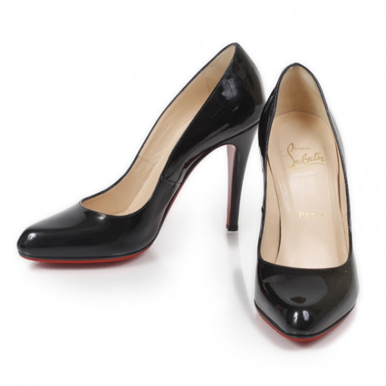 Patent Decollete 100 Jazz Pumps 37 Black