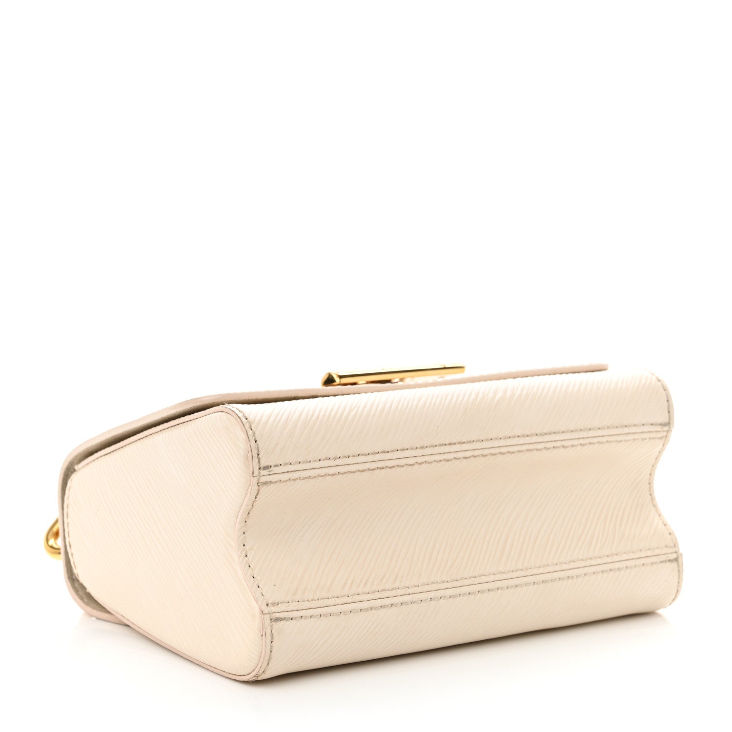 Louis Vuitton Epi Twist Braided Chain Shoulder Bag PM Quartz White 5 of 17