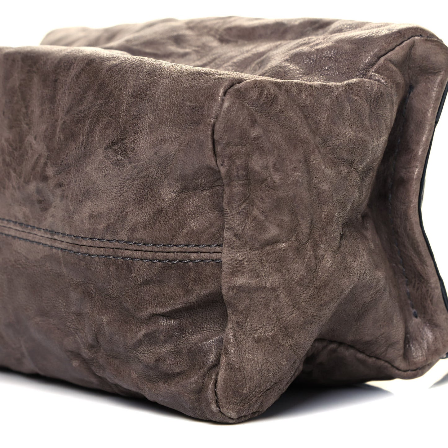 Sugar Goatskin Pandora Wristlet Charcoal