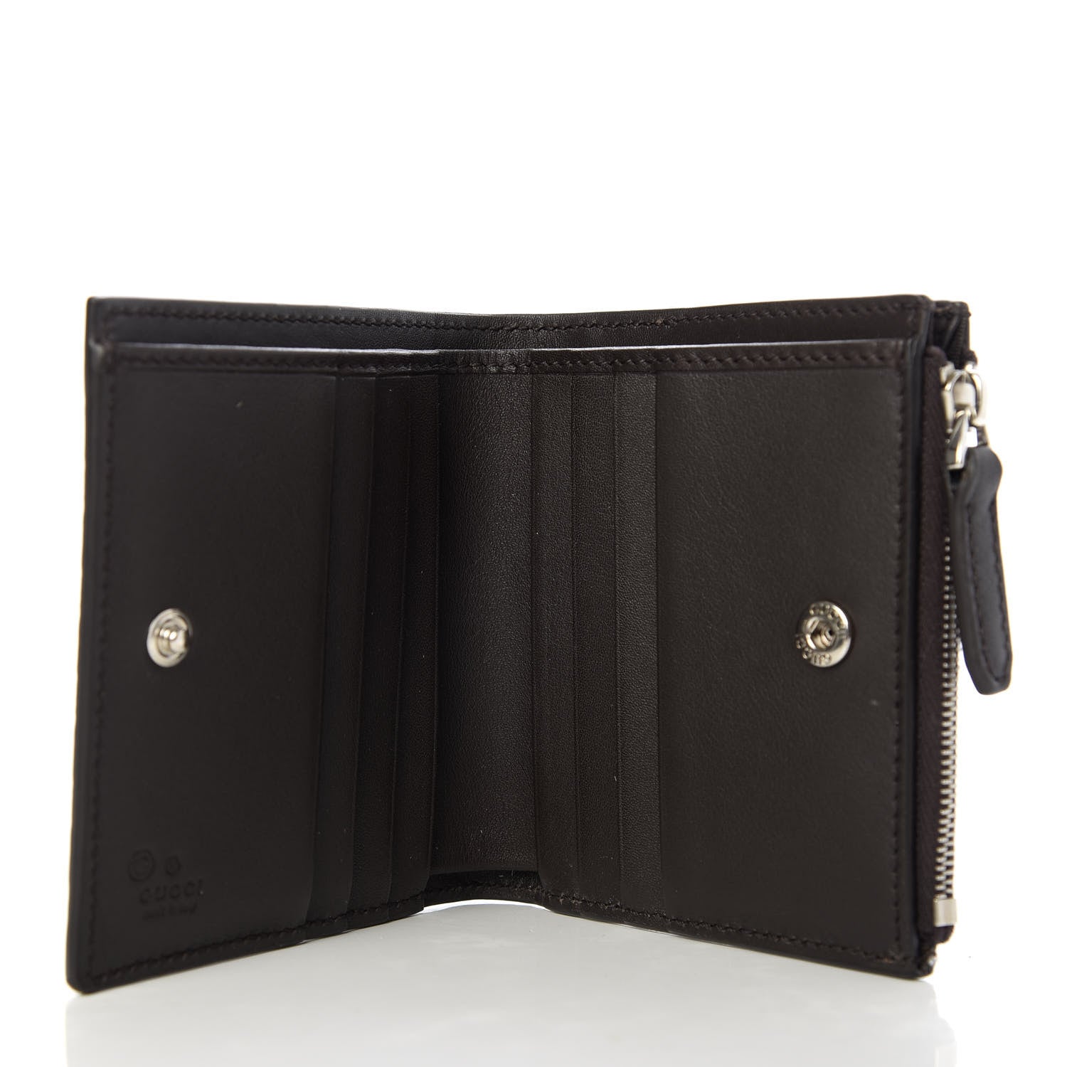 Gucci Microguccissima Snap Bi-Fold Wallet Testa di Moro 5 of 7