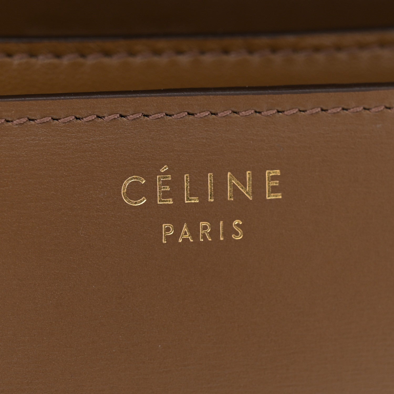 Celine Box Calfskin Medium Classic Box Flap Bag Camel 6 of 11