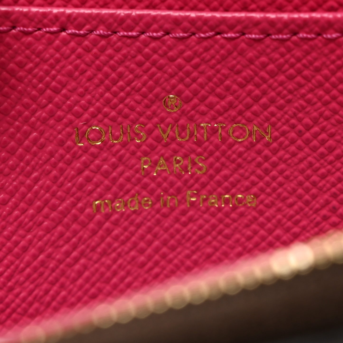 LOUIS VUITTON Monogram Travel Stickers Zippy Coin Purse