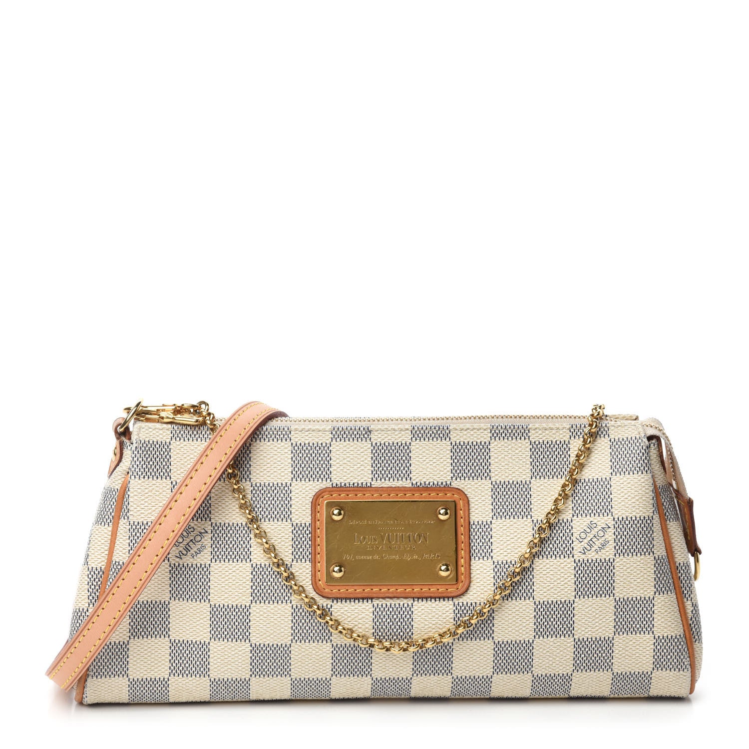 Louis Vuitton Damier Azur Eva Clutch 1 of 11