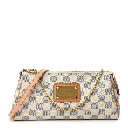 Louis Vuitton Damier Azur Eva Clutch 1 of 11