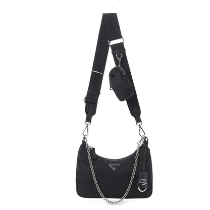 Prada Nylon Re-Edition 2005 Shoulder Bag Black 1 of 9