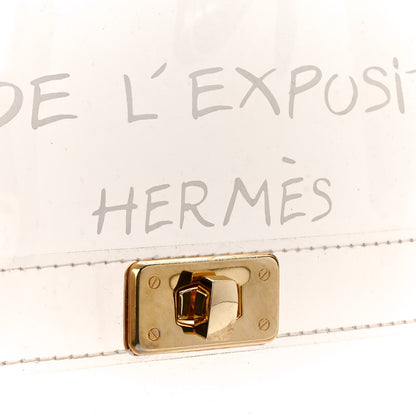 Hermes Vinyl Souvenir De L'Exposition Kelly Transparent 6 of 13