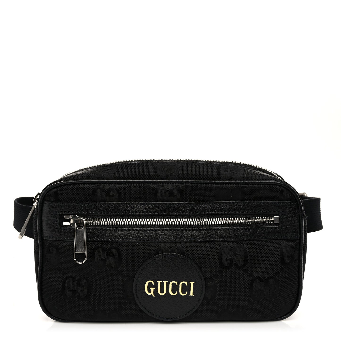 Econyl Nylon Monogram Off The Grid Belt Bag Black