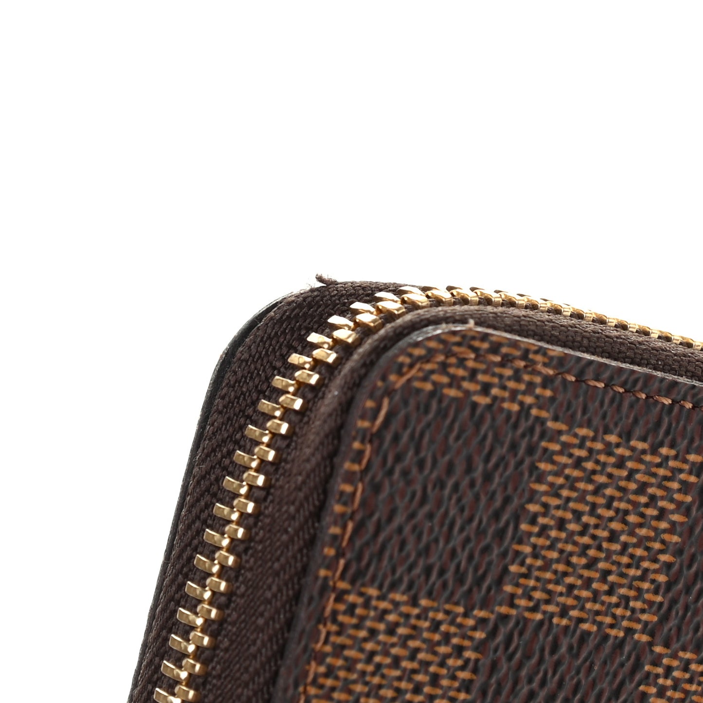 Damier Ebene Clemence Wallet Cherry