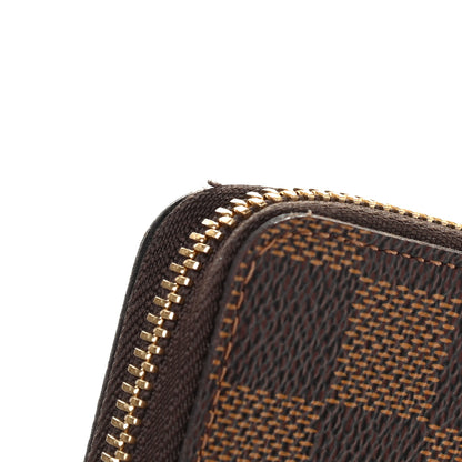 Louis Vuitton Damier Ebene Clemence Wallet Cherry 8 of 8