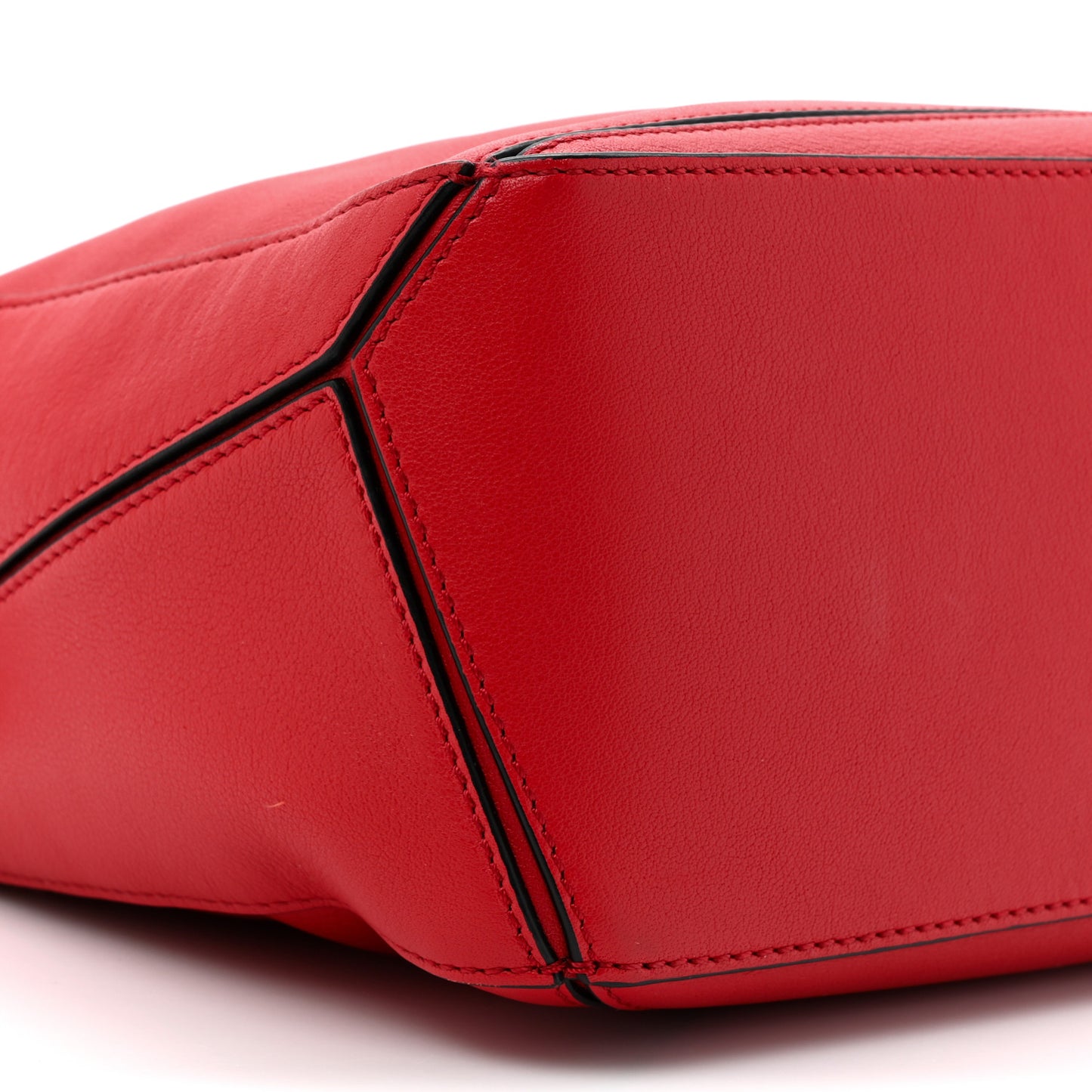 Calfskin Small Puzzle Bag Scarlet