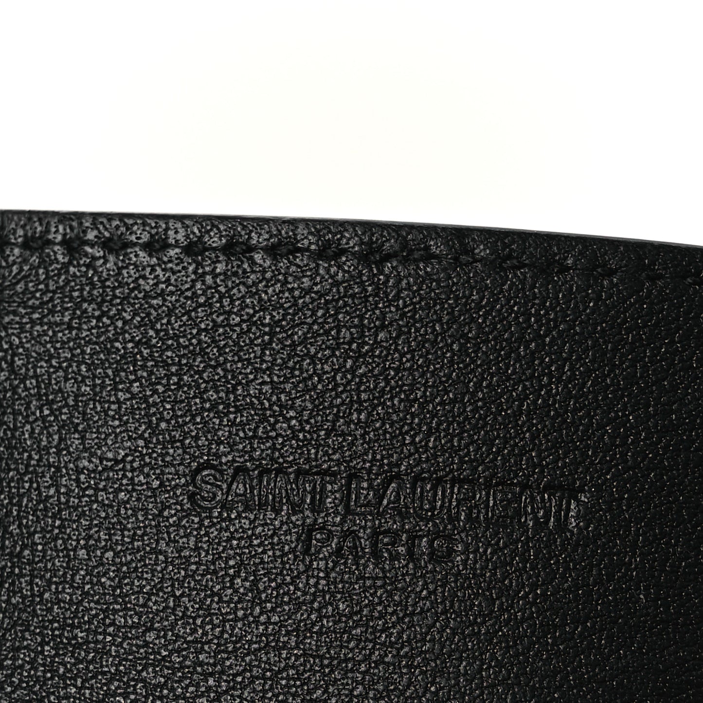 Calfskin Monogram Bracelet Black