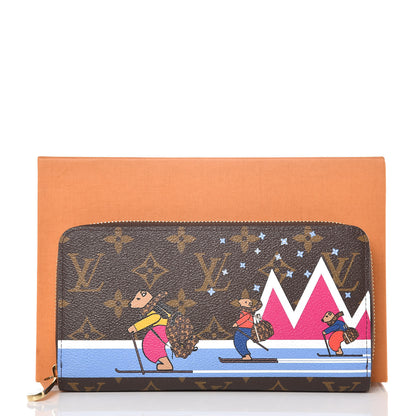 Louis Vuitton Monogram 2018 Christmas Animation Zippy Wallet 8 of 8