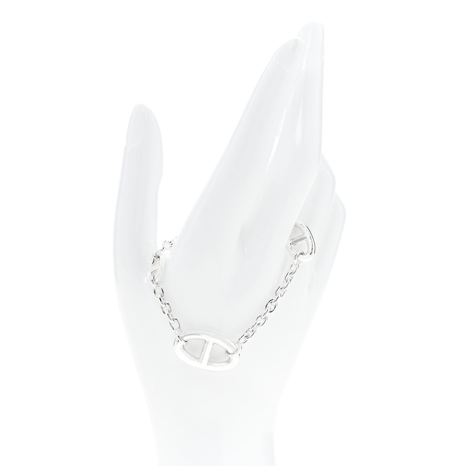 Hermes Sterling Silver Farandole Bracelet ST 2 of 5