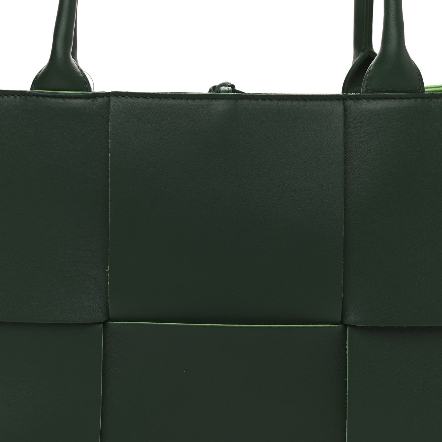 Calfskin Maxi Intrecciato Small Arco Tote Raintree