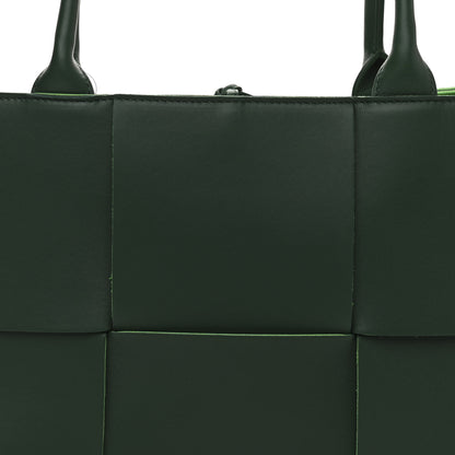 Bottega Veneta Calfskin Maxi Intrecciato Small Arco Tote Raintree 8 of 10
