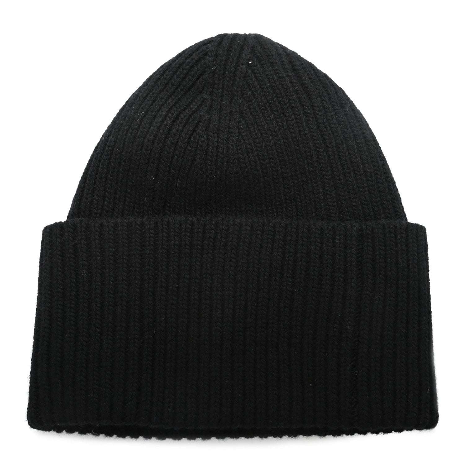 Louis Vuitton Wool LV initials Monogram Beanie Hat Black 4 of 5