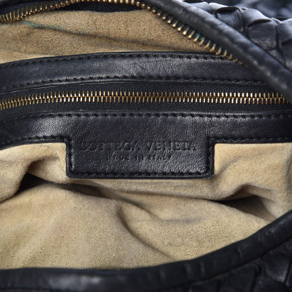 Bottega Veneta Nappa Intrecciato Pleated Large Veneta Hobo Black 6 of 14