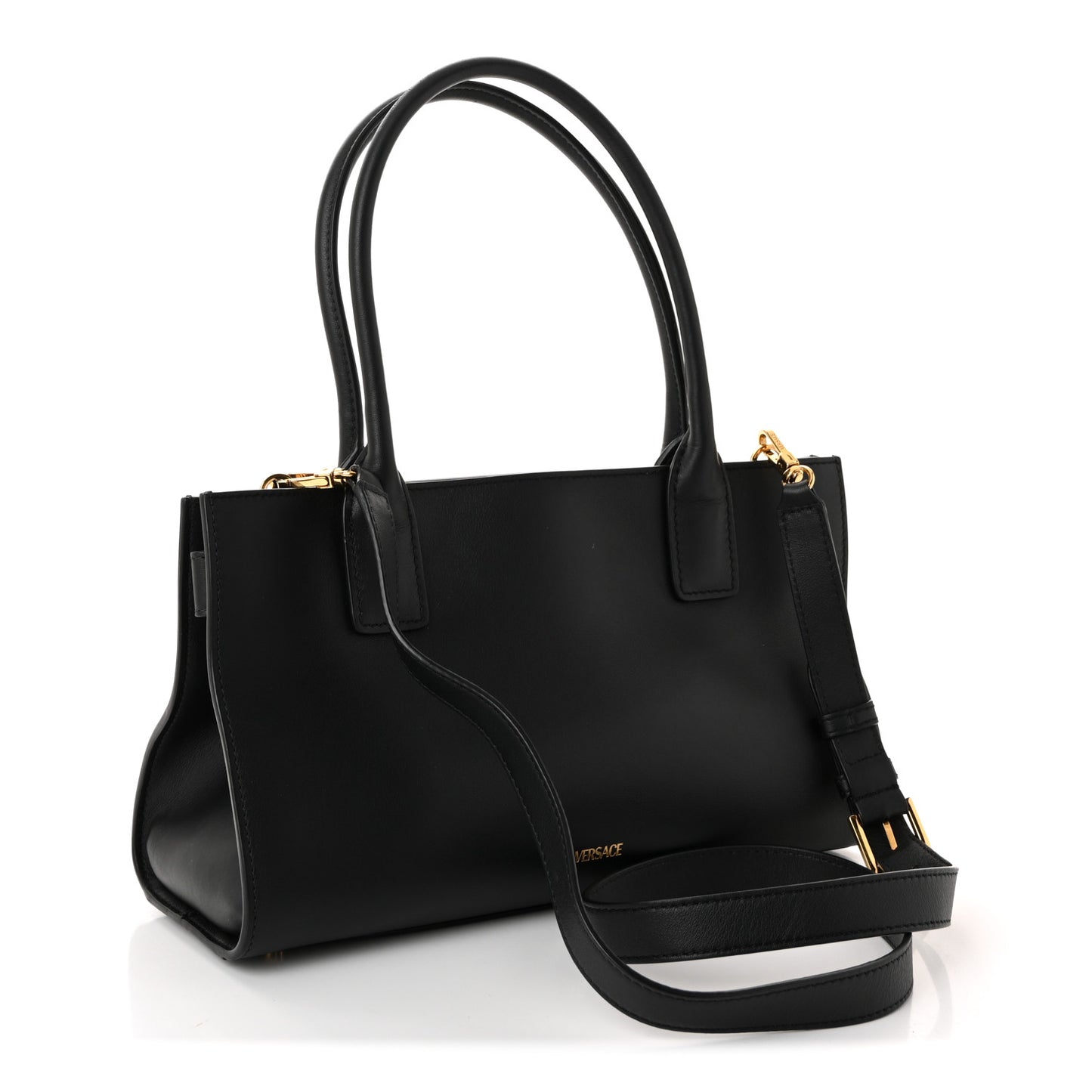 Calfskin Medusa '95 Tote Bag Black