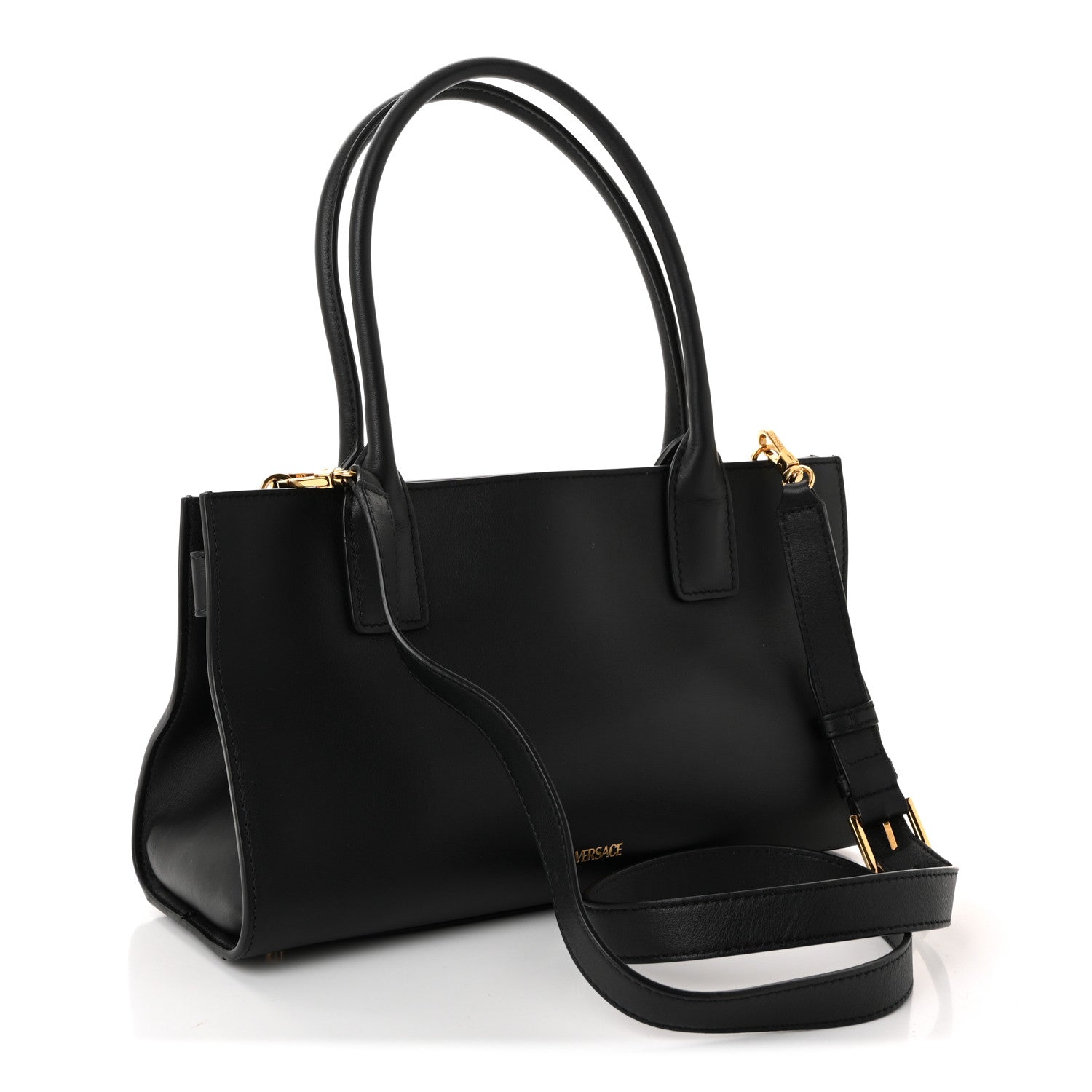 Versace Calfskin Medusa '95 Tote Bag Black 3 of 9