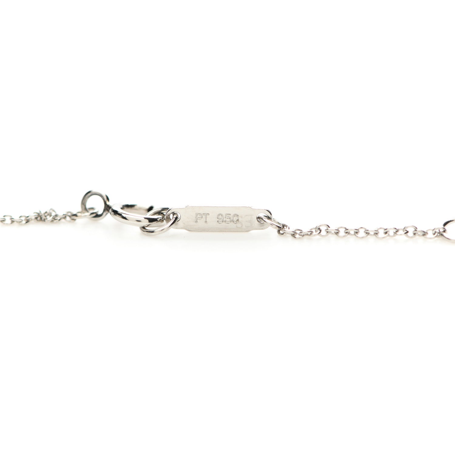 Tiffany Platinum Diamond Victoria Bow Necklace 4 of 6