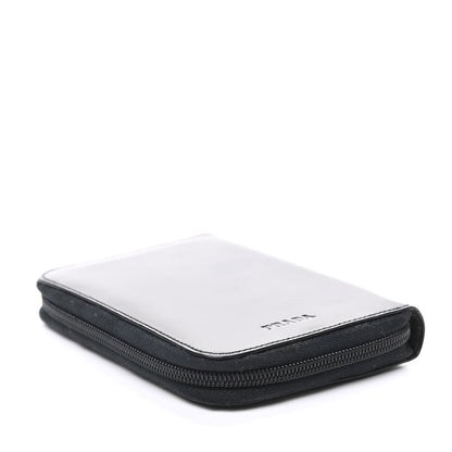 Prada Spazzolato Zip Around Agenda Holder Black 4 of 9