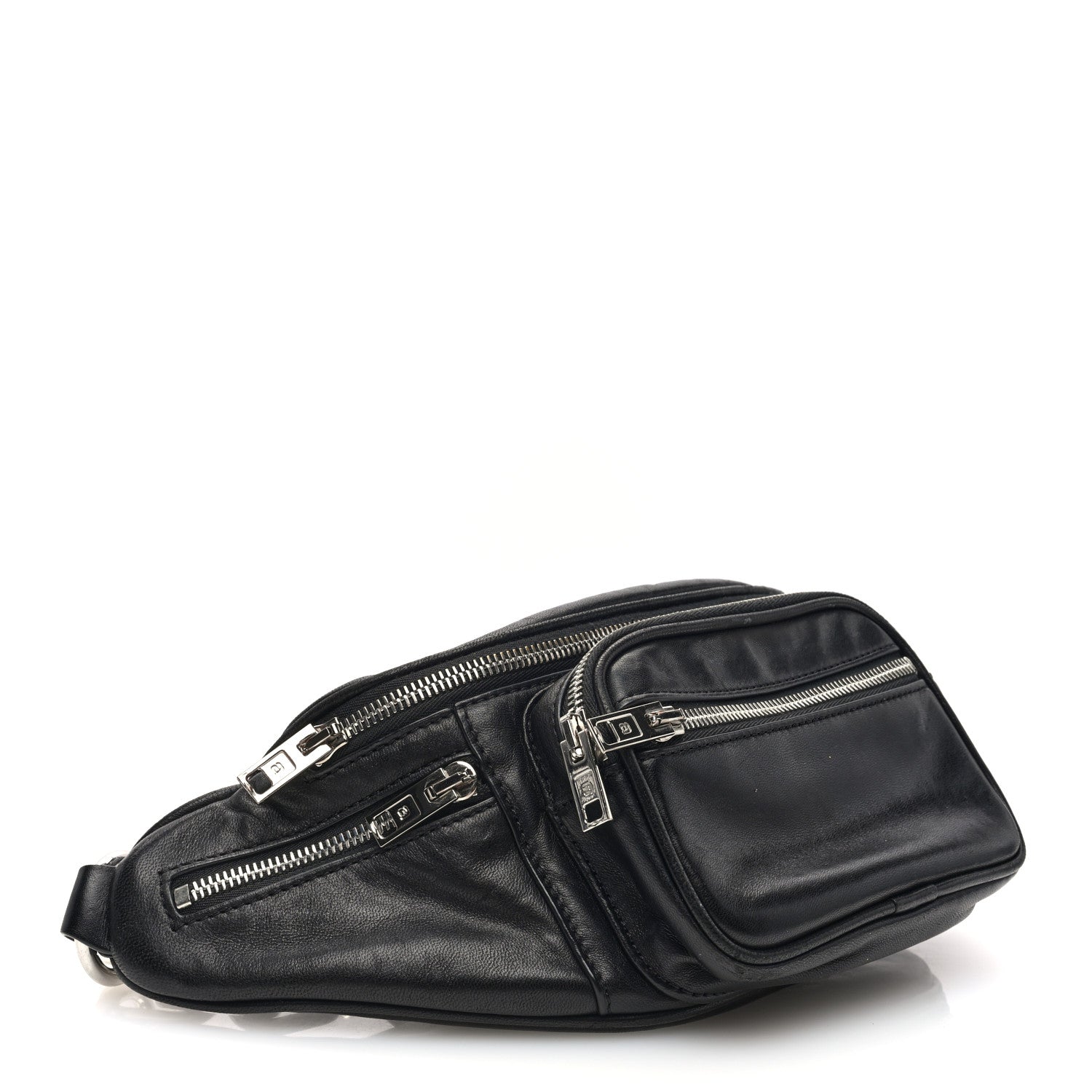 Alexander Wang Lambskin Attica Belt Bag Black 4 of 9