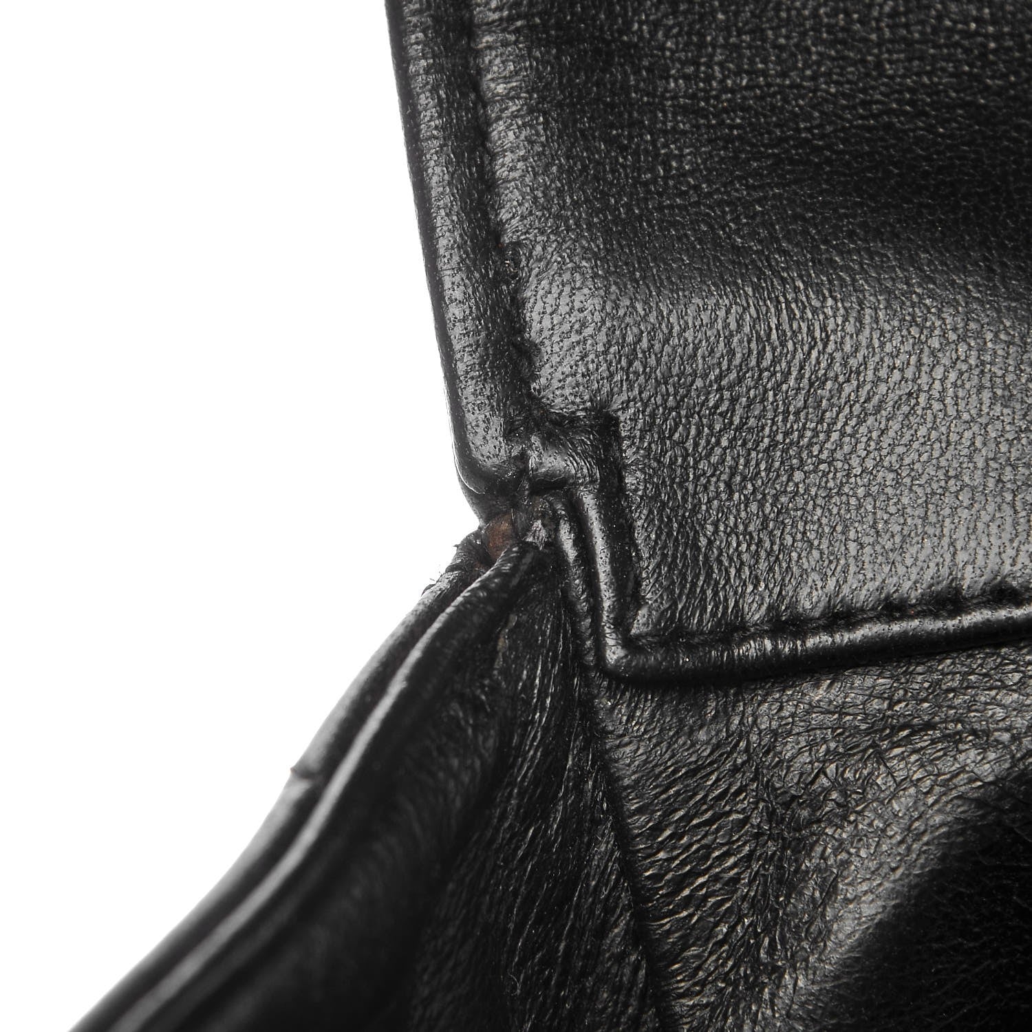 Chanel Lambskin Quilted Drawstring Backpack Black 9 of 12