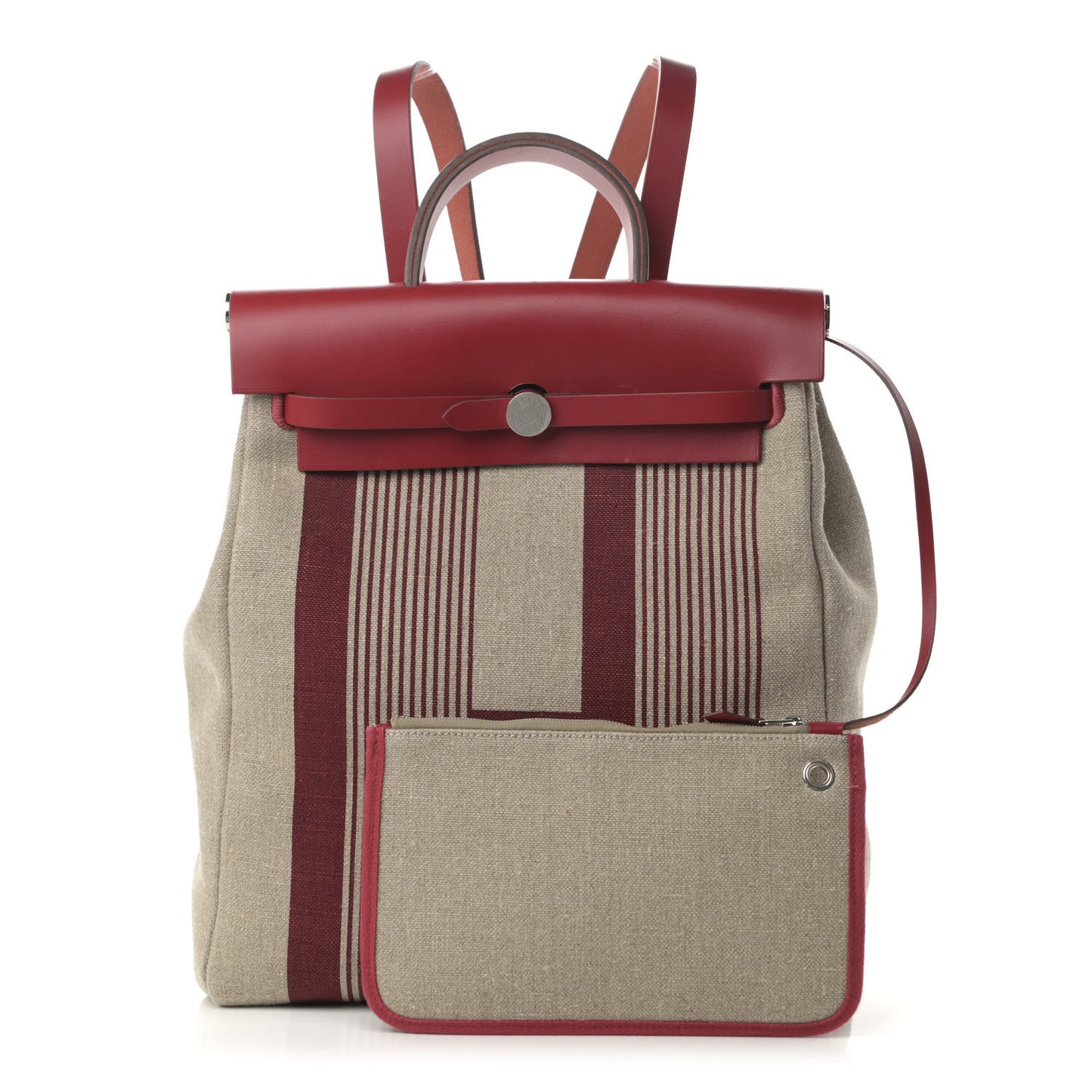 Vache Hunter Toile H Vibration Herbag a Dos Retourne Backpack Bordeaux Ficelle Rouge Piment