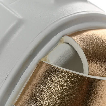 Prada Vitello Metal Triangle Logo Monolith 55mm Cage Sandals 37 Platino 9 of 12