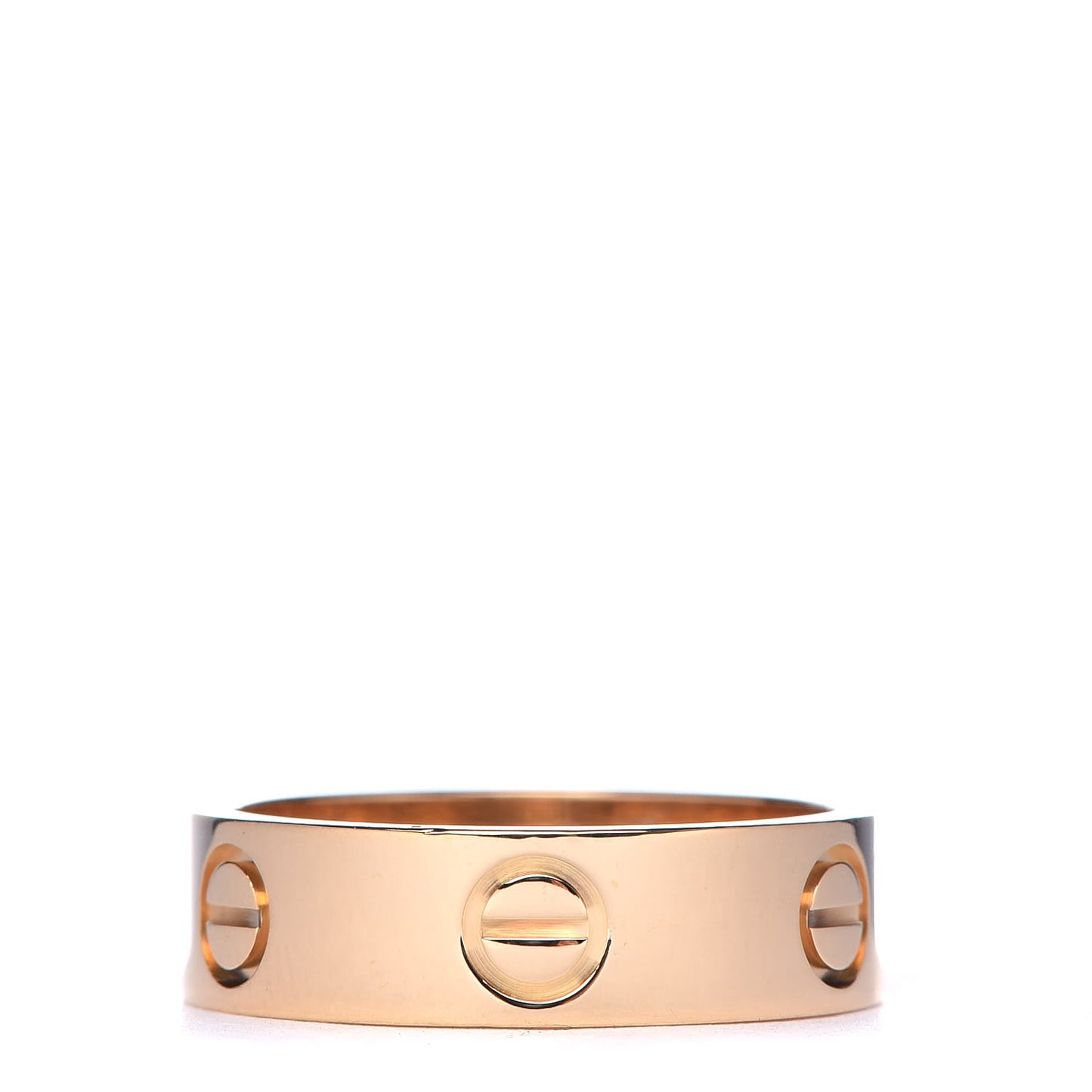 18K Yellow Gold 5.5mm LOVE Ring 53 6.25