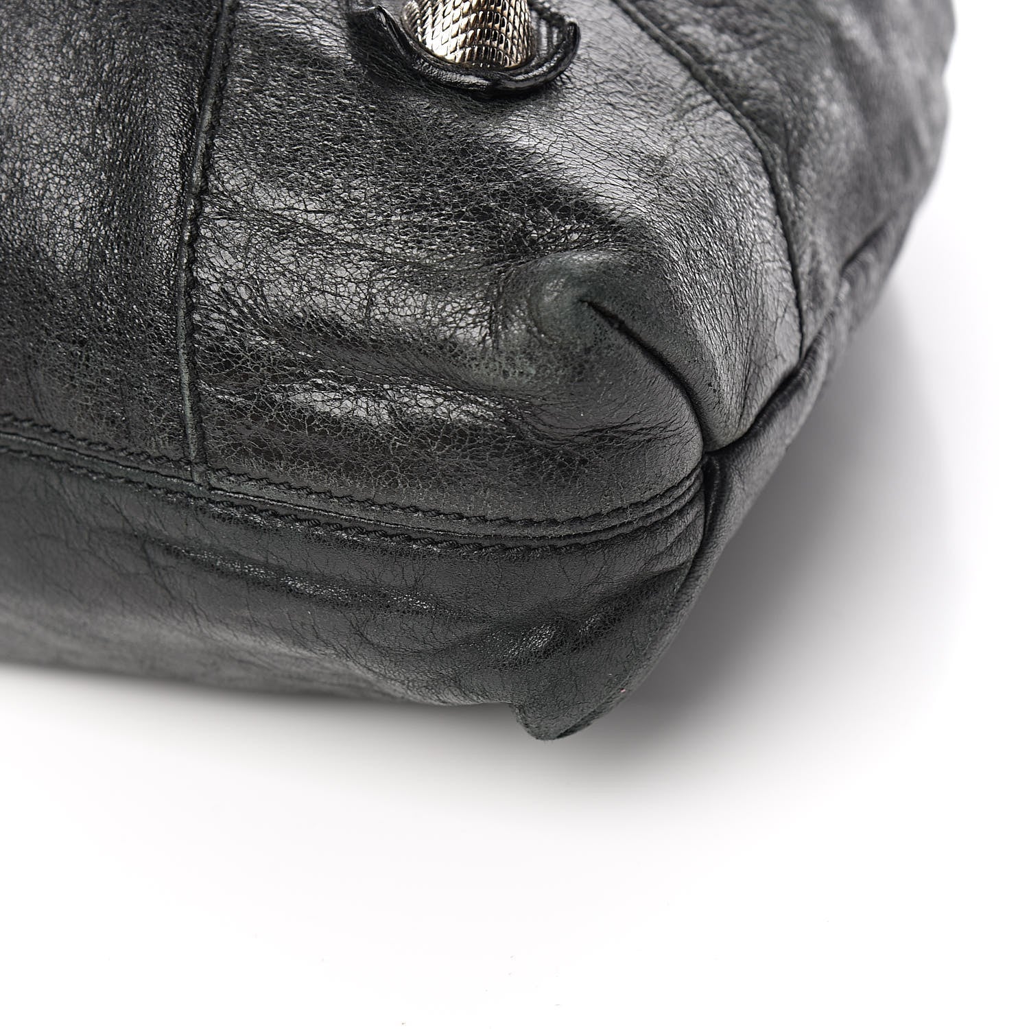 Balenciaga Agneau Giant 21 Silver Hardware Brief Black 9 of 17