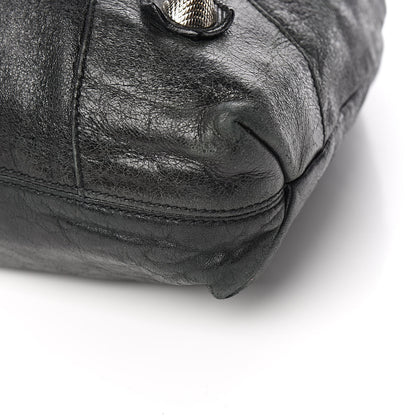 Balenciaga Agneau Giant 21 Silver Hardware Brief Black 9 of 17