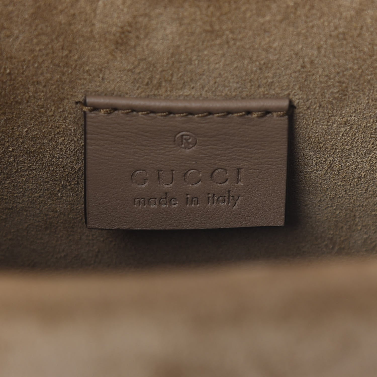 Gucci GG Supreme Monogram Mini Dionysus Shoulder Bag Taupe 6 of 9