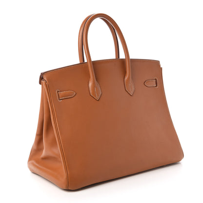 Hermes Gulliver Birkin 35 Gold 3 of 13