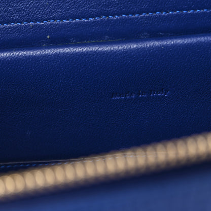 Celine Elephant Calfskin Mini Tri-Color Belt Bag Indigo 6 of 11